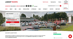 Desktop Screenshot of lindoptoyota.co.uk
